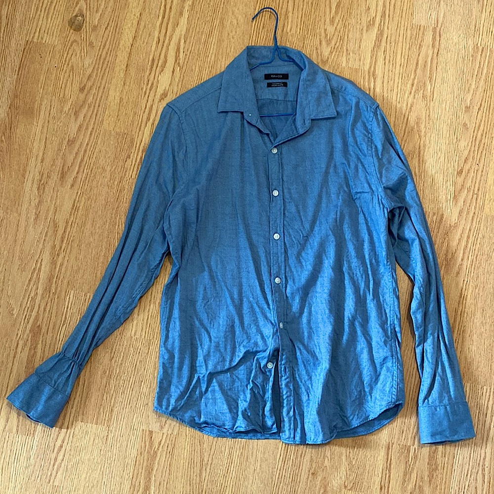 Blue Button Up / Dress Shirt